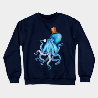 Steampunk Octopus Crewneck Sweatshirt